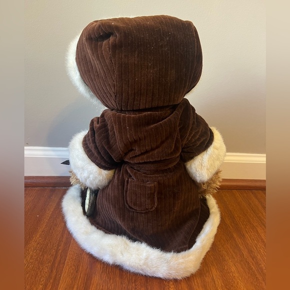 NWT vintage Boyds Bears Father Time Christmas 2000 Teddy Plush 16" Stuffed Bear - Picture 5 of 5